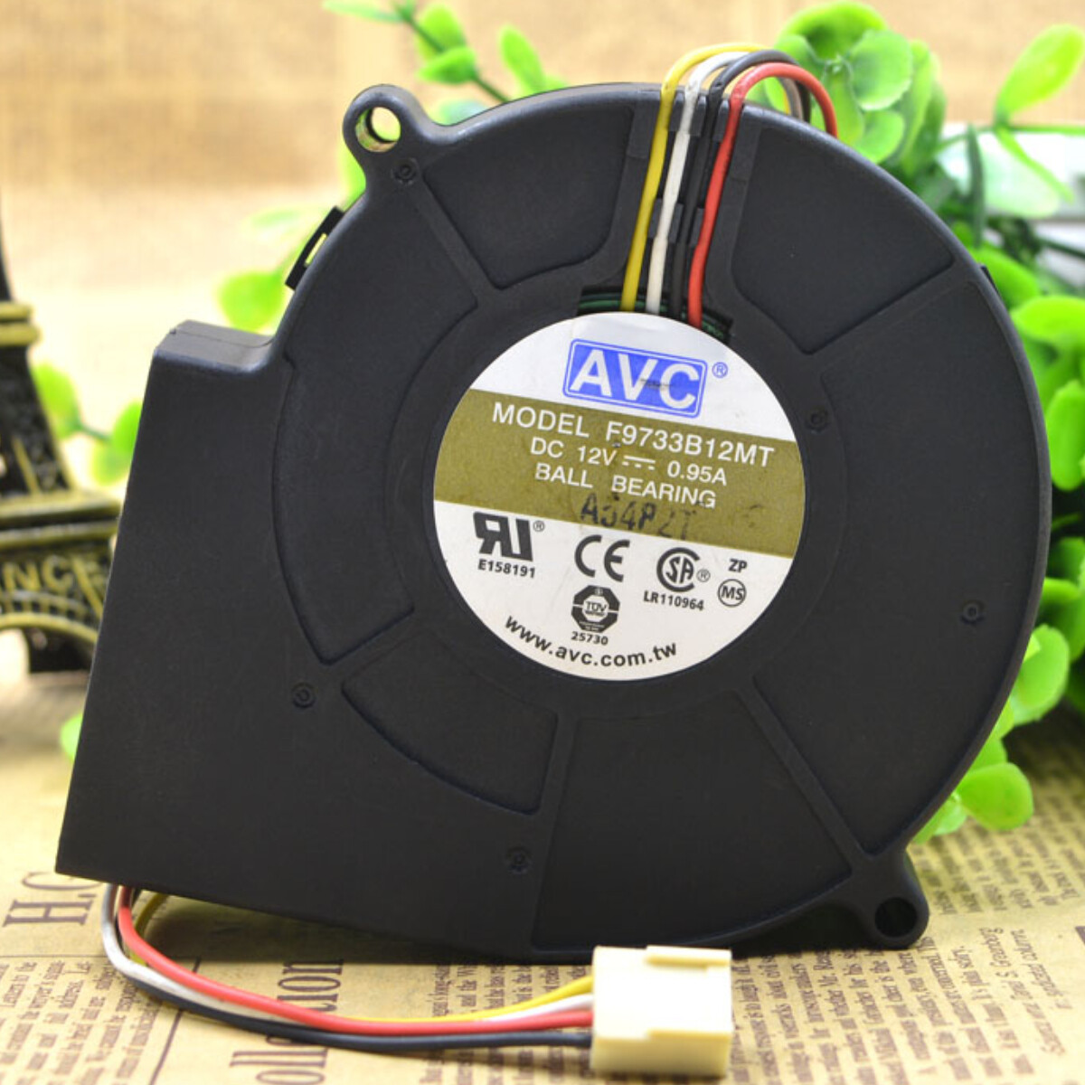 AVC 9733 9cm 12V 0.95A 100MM F9733B12MT Blower Turbo Cooling Fan