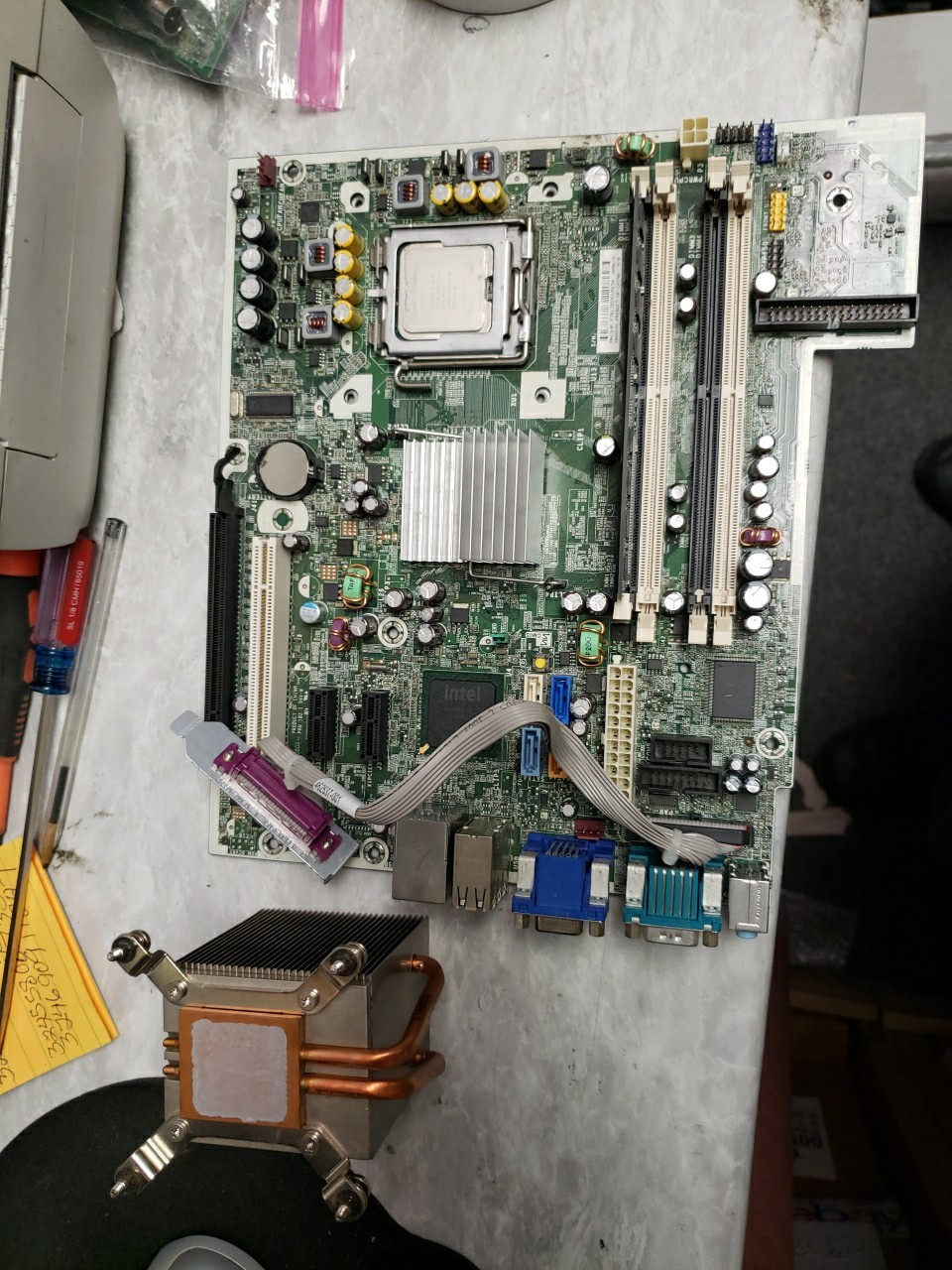 HP Compaq dc5800 sff Motherboard-461536-001 2gb DDR2 core 2 duo 3.0ghz 