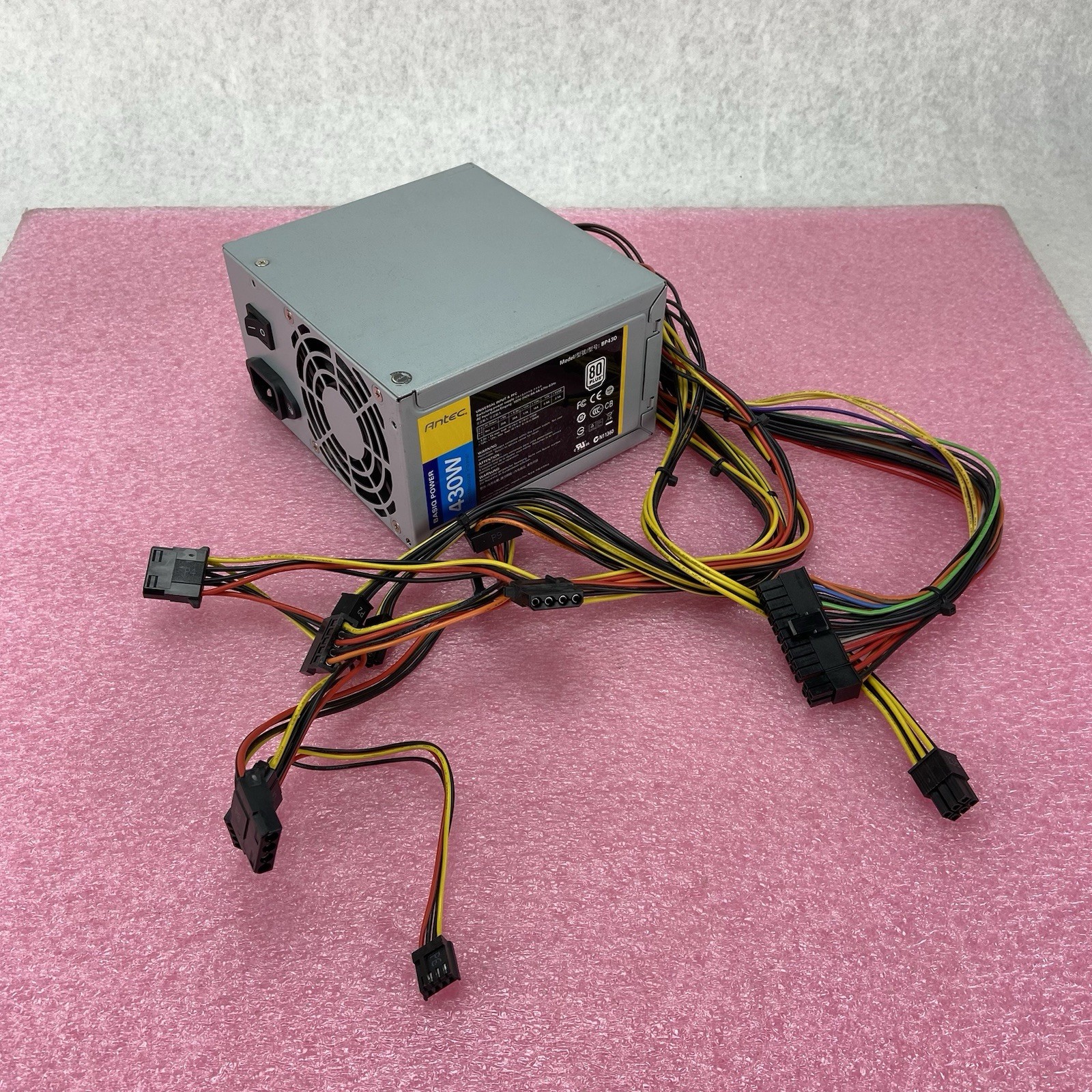 Antec BP430 Continuous Power 430W 80 Plus Certified ATX Power Supply