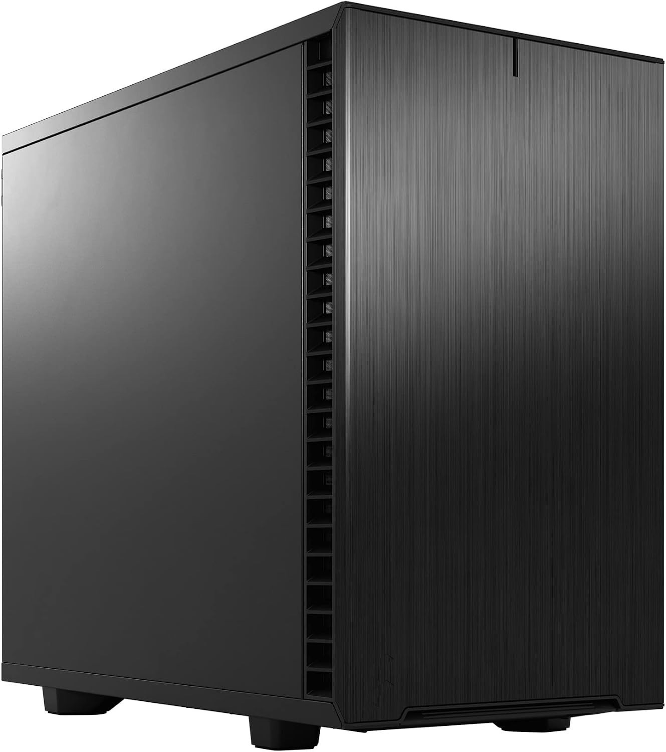 Fractal Design Define 7 Compact Brushed Aluminum Solid Computer Case, Black...