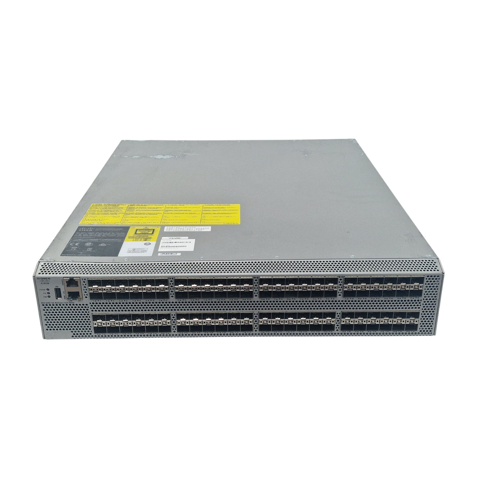 Cisco MDS 9396S 96x 16G FC (48-Active) Multilayer Fabric Switch DS-C9396S-K9 + +