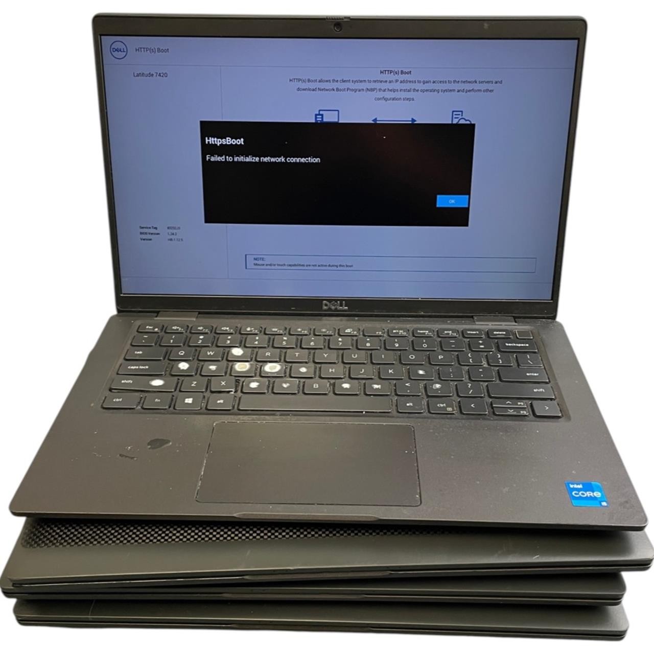 Lot of 5 | Dell Latitude 7420, Core i5-11th Gen, 8GB No SSD | AS - IS (READ)