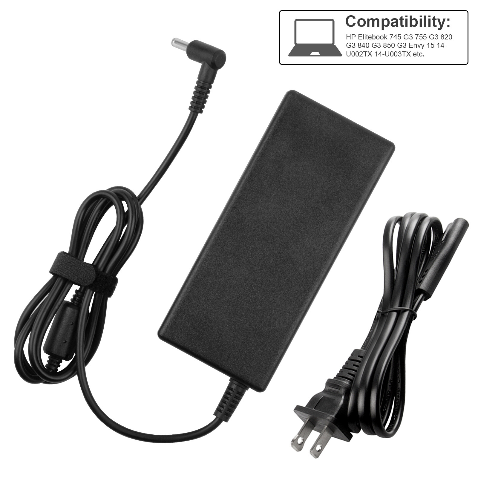 45W 65W 90W For HP Laptop AC Adapter Charger blue tip 19.5V Pavilion 710412-001