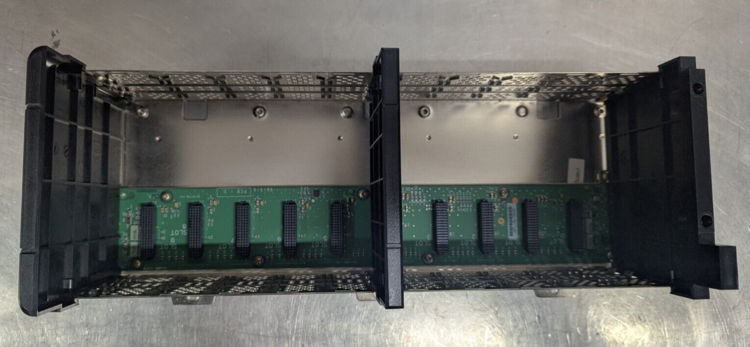 Allen Bradley 1756-A10 /B 10 Slot Chassis / Rack used