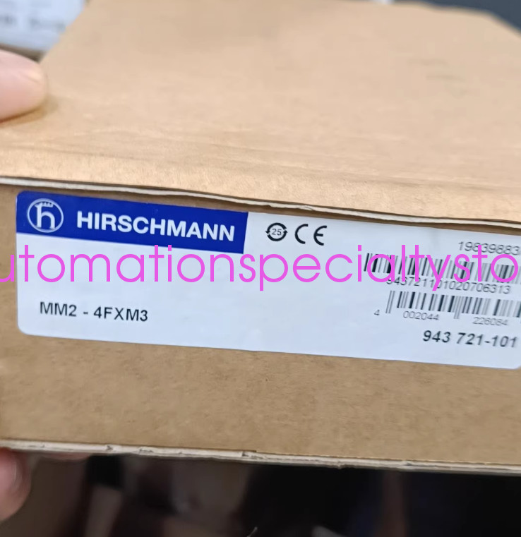 1PCS NEW HIRSCHMANN  MM2-4FXM3 Industrial switch shipping  Via DHL or Fedex