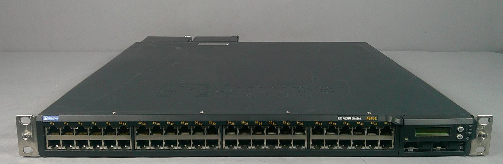 JUNIPER EX4200-48P Ethernet Switch *** Used Very Good ***
