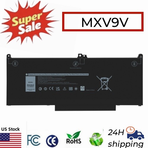 ✅LOT 60Wh Battery For Dell Latitude 5300 5310 7300 7400 5eries N2K62 MXV9V US