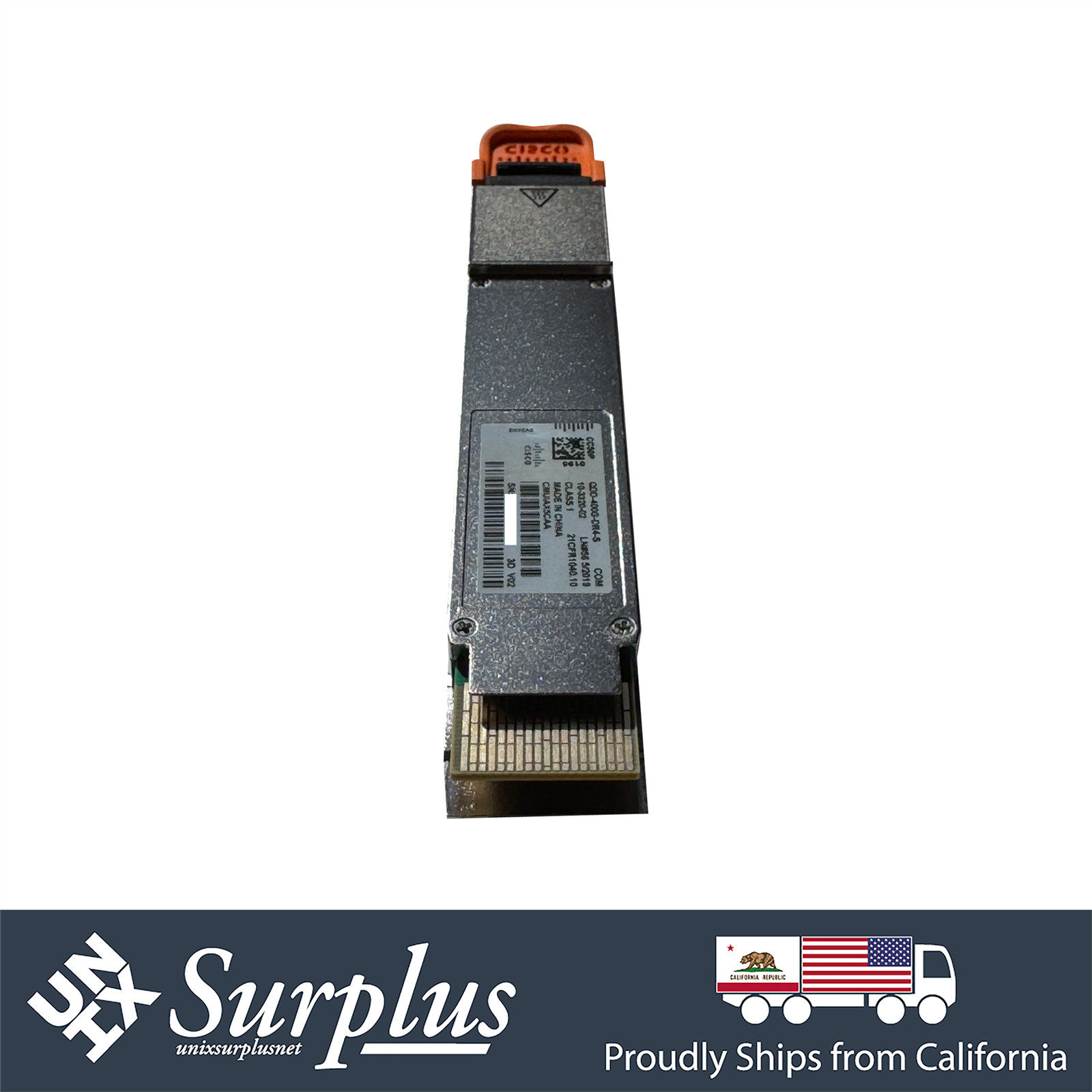 NEW Cisco QDD-400G-DR4-S 1310nm 500m 400Gbps QSFP-DD Optical Transceiver Module