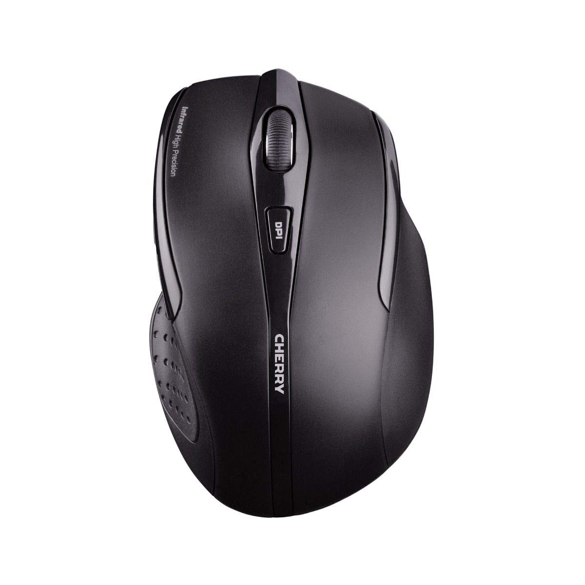Cherry MW 3000 USB Wireless Ergonomic Mouse Right Hand with Additional Keys Blac