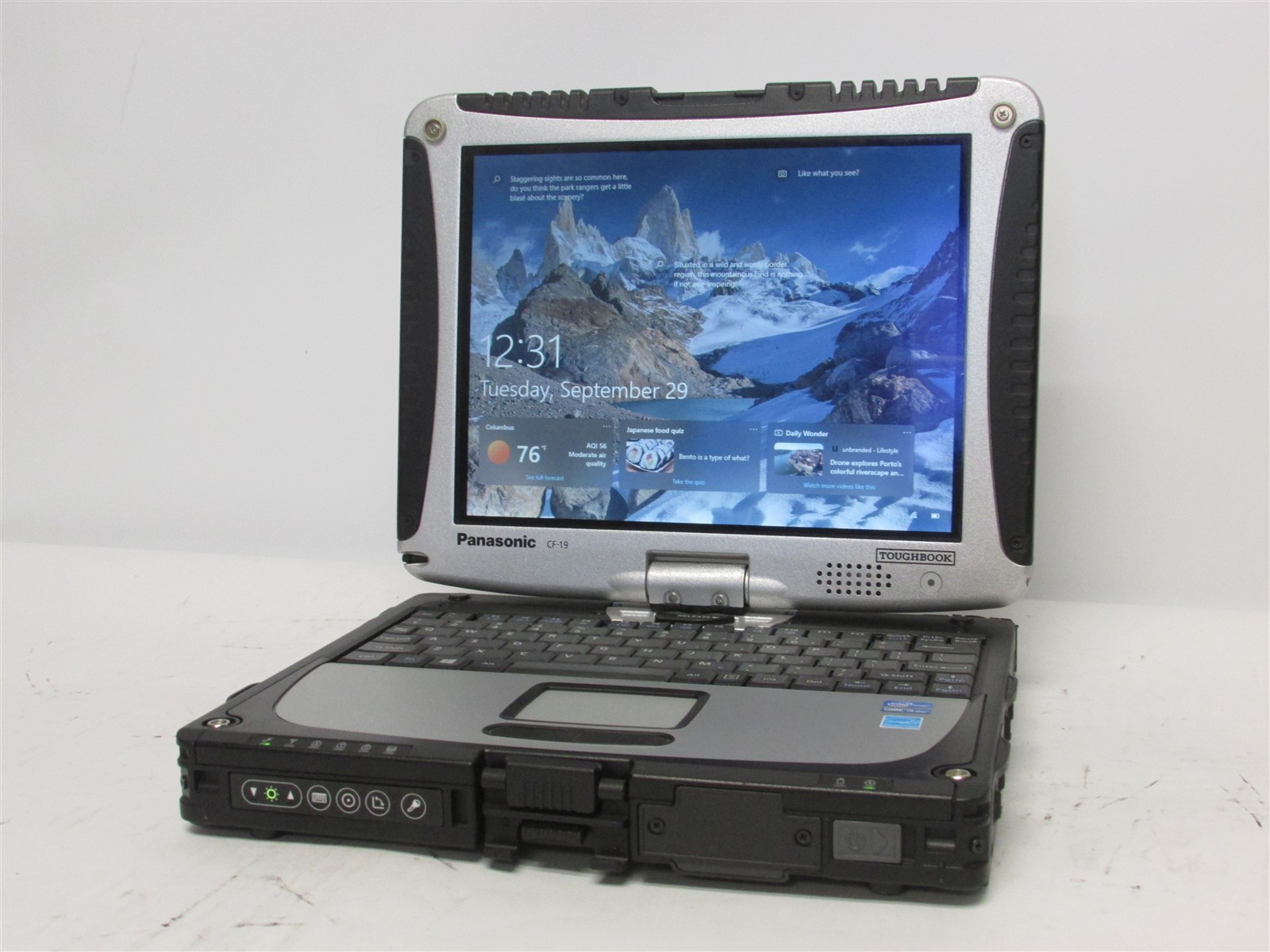 Panasonic Toughbook CF-19 MK7 i5-3340M 2.7GHz 4GB RAM 500GB HDD 10" Win 10 Home