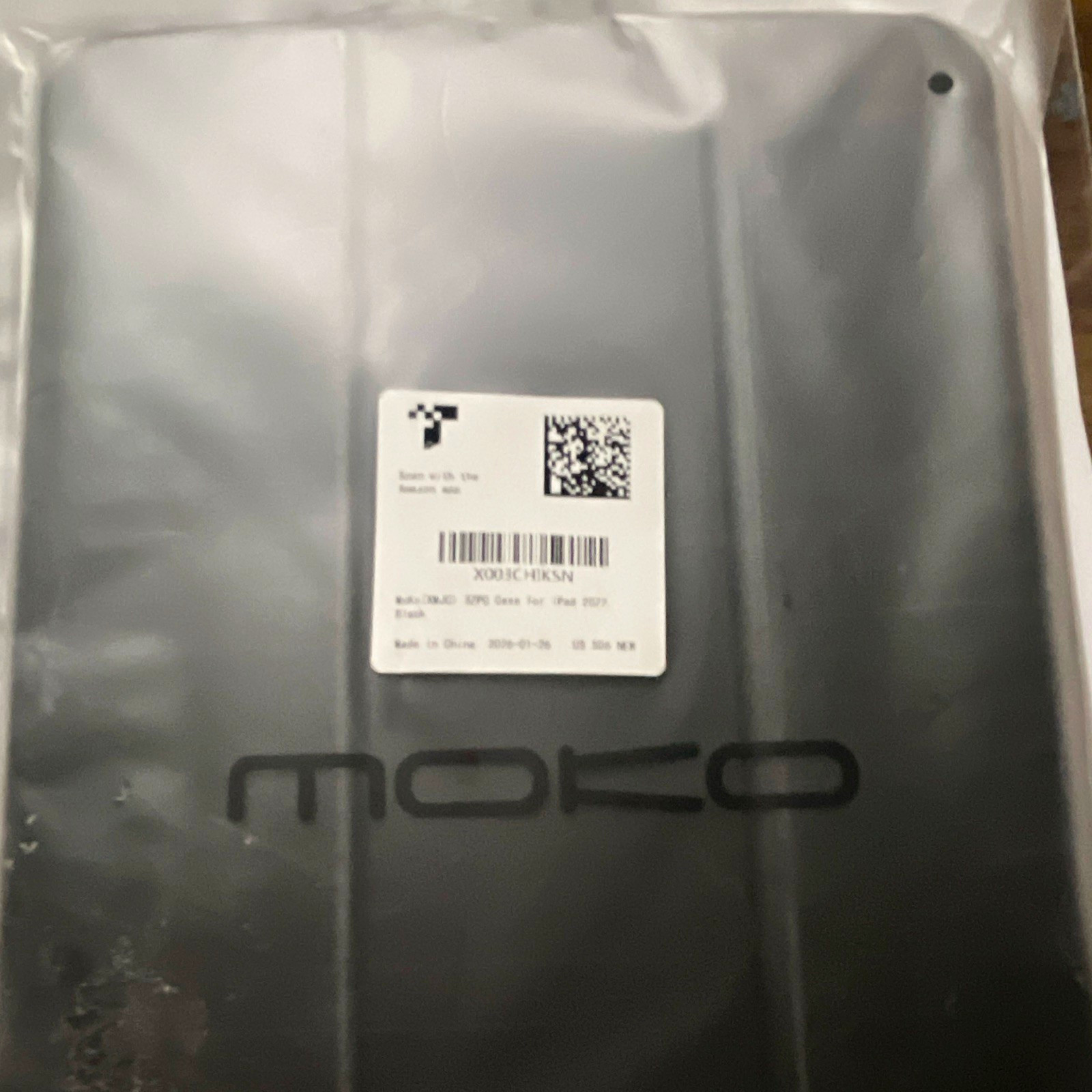 MoKo  3ZPCTablet Case for  IPad 2022 Black