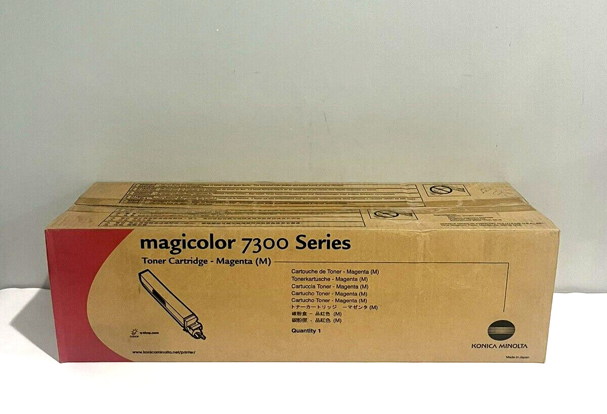 Konica 1710530-003 Magenta Genuine Toner 7,500 Page Yield Magicolor 7300 Series