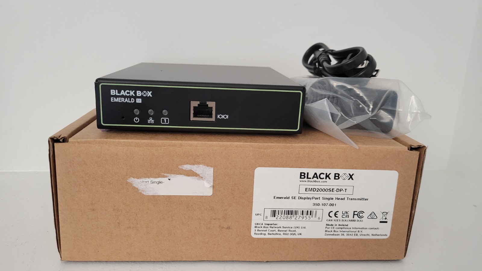 Black Box Emerald SE EMD2000SE-DP-T DisplayPort Single Head Transmitter
