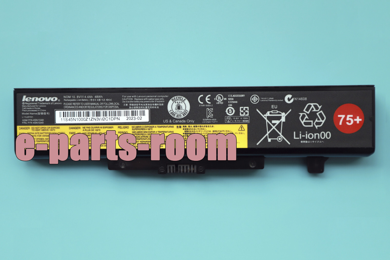 75+New Genuine L11M6Y01 L11S6Y01 Battery for IdeaPad G510 G580 G480 G700 Series