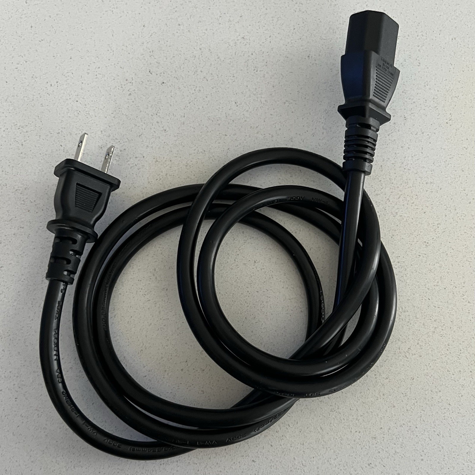 I-Sheng IS-14A 10A 125V 1250W Power Cord E55943 replacement charger cord adapter