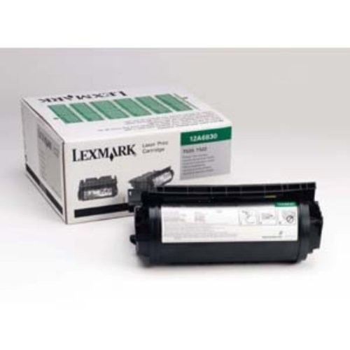 Original Lexmark 12A6830 Black Toner. New Sealed Box, We Ship Fast