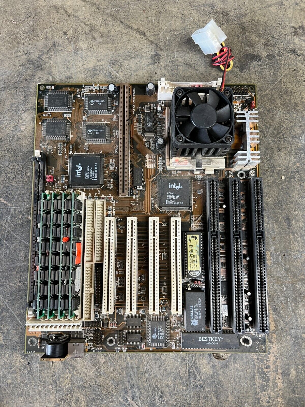 MB-8500TUC-A Socket 7 Motherboard IBM 6X86 P150+ 120MHz 80MB RAM 4x ISA 