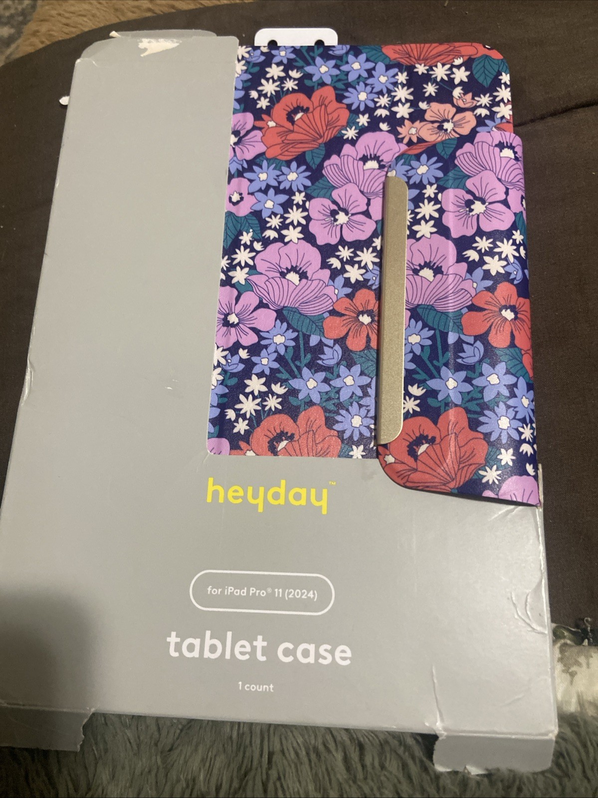 Heyday Tablet Case for Apple iPad Pro 11 (2024) Floral Pattern Cover
