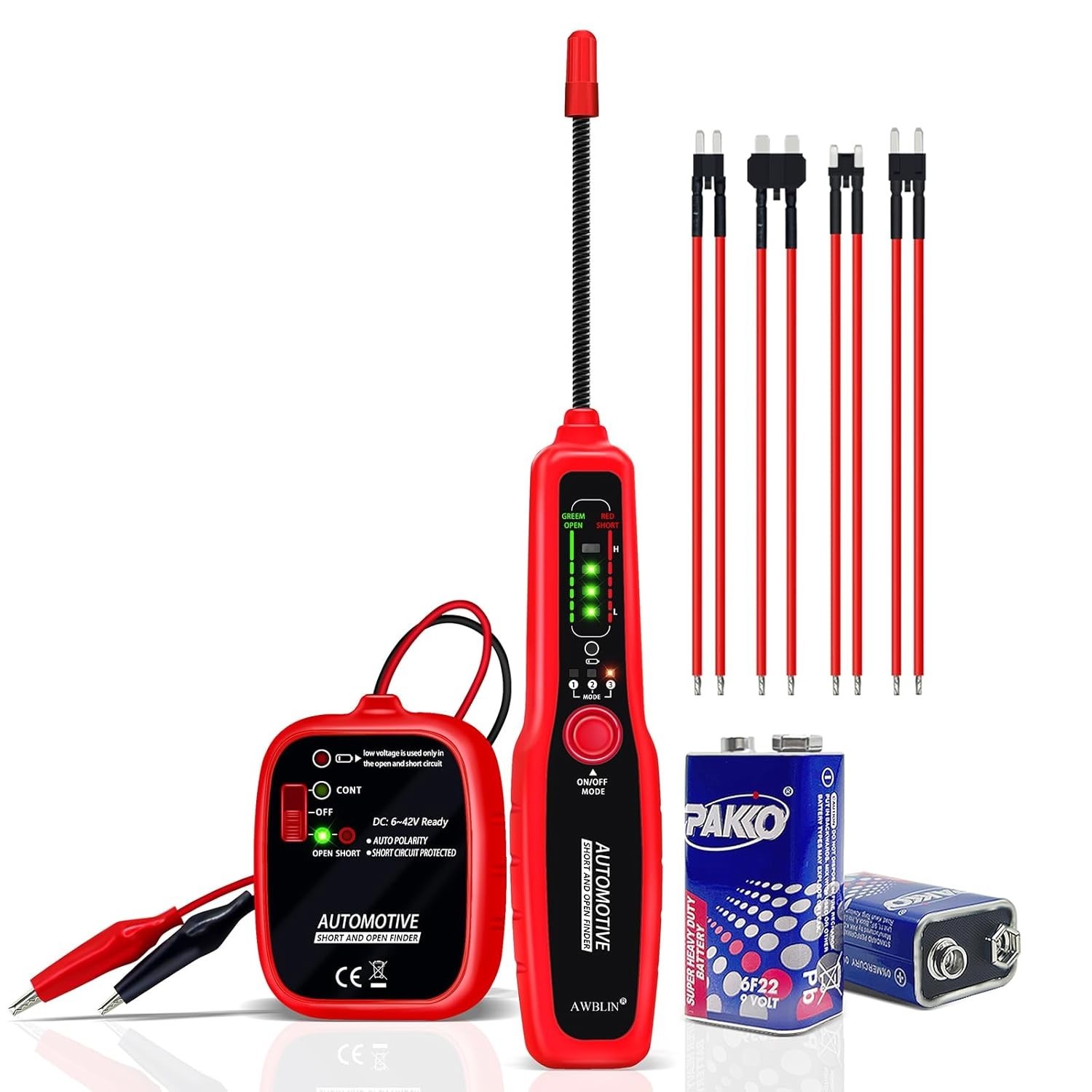 Wire Tracer Automotive Electrical Open & Short Finder Circuit Tester Wire Breake