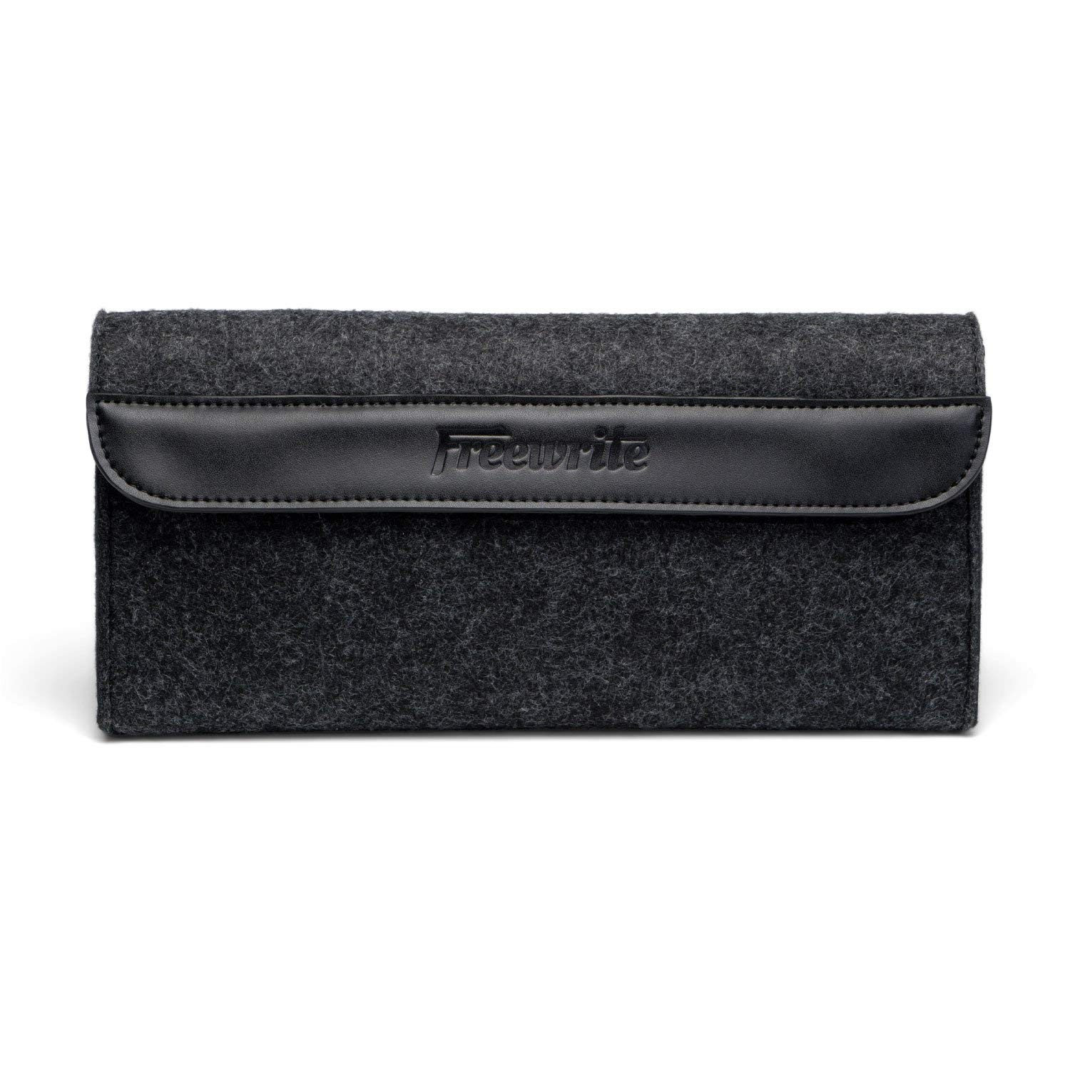 Traveler Sleeve for Freewrite Traveler, Protective Felt & Leather Sleeve