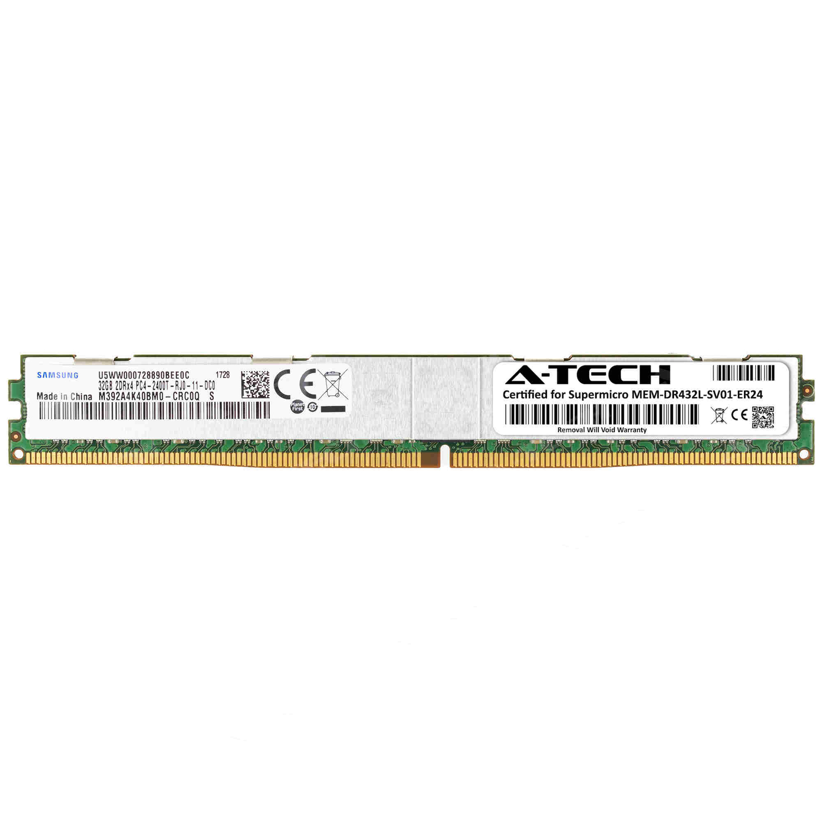 32GB PC4-19200 RDIMM Replacement for Supermicro MEM-DR432L-SV01-ER24 Memory RAM