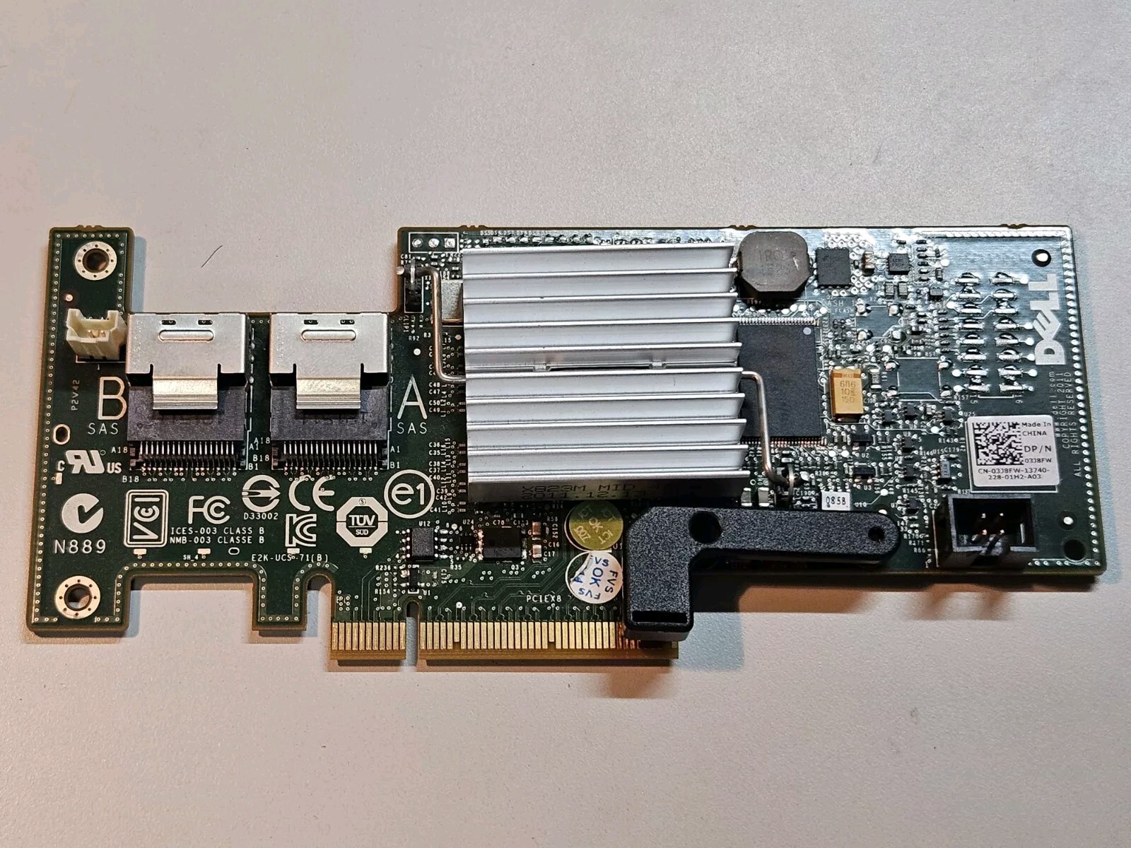 Dell 03J8FW PERC RAID Controller - TESTED WORKING
