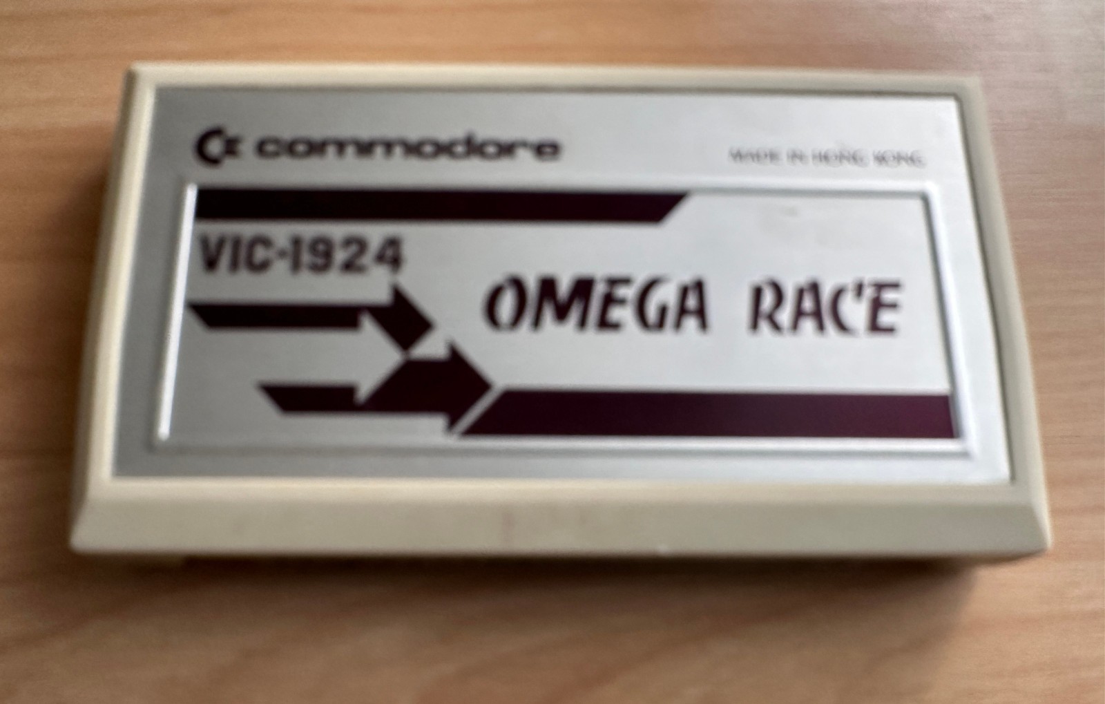 Commodore VIC-1924 OMEGA RACE Module / Cartridge 02 26