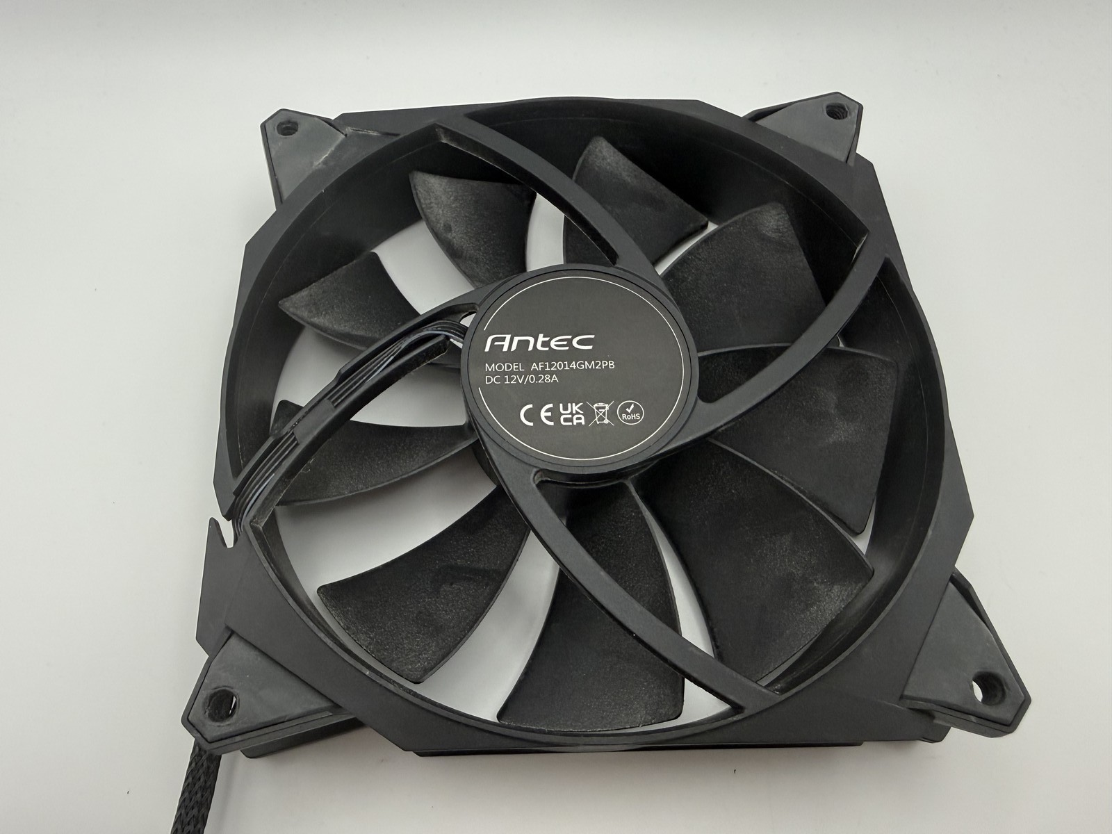 Antec Storm T3 AFL2014GM2PB 140mm PWM Case Fan 1500RPM 95CFM Black