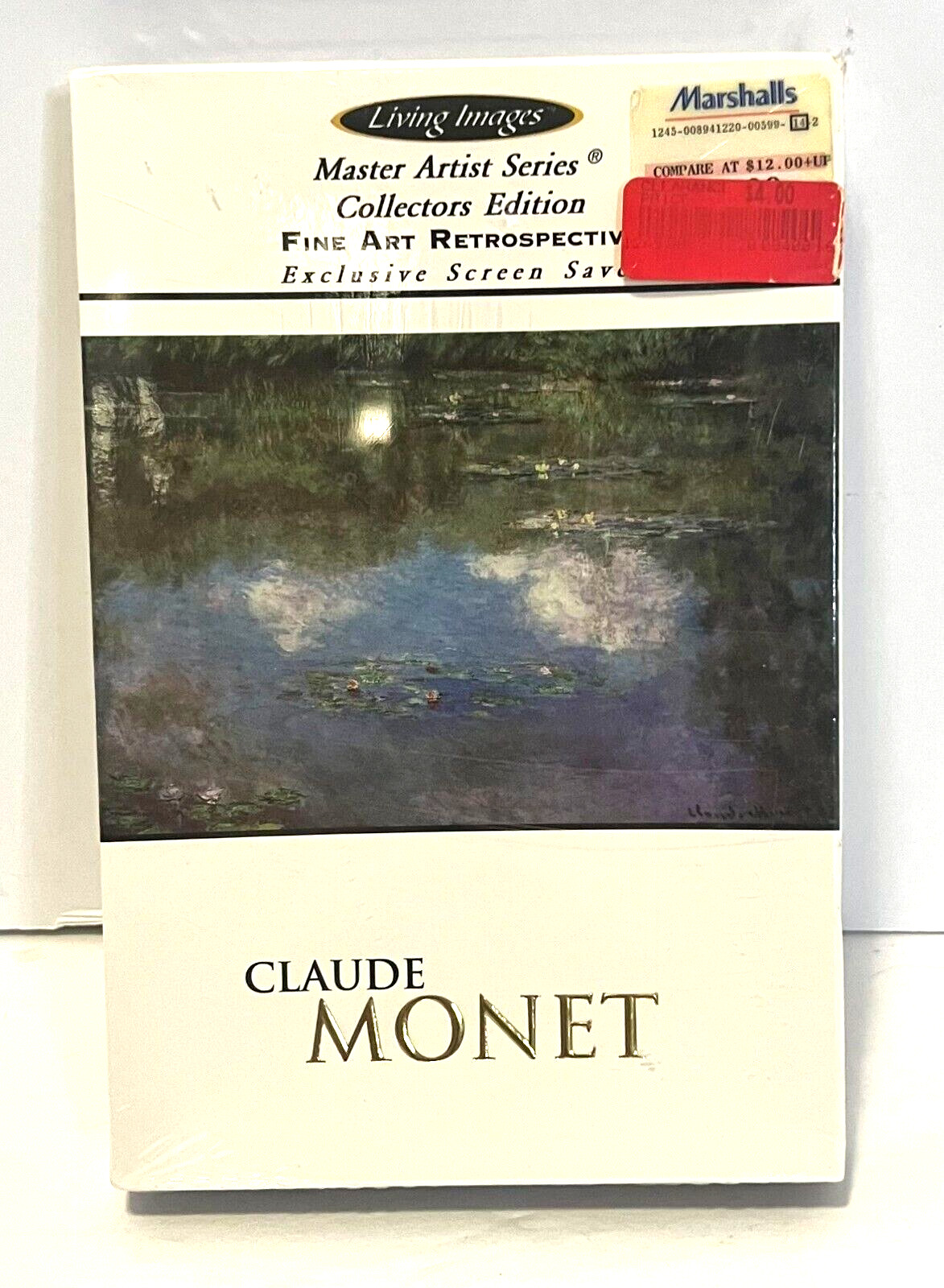 Claude Monet Living Images Master Artist Series Collectors Edition- SEE NOTE