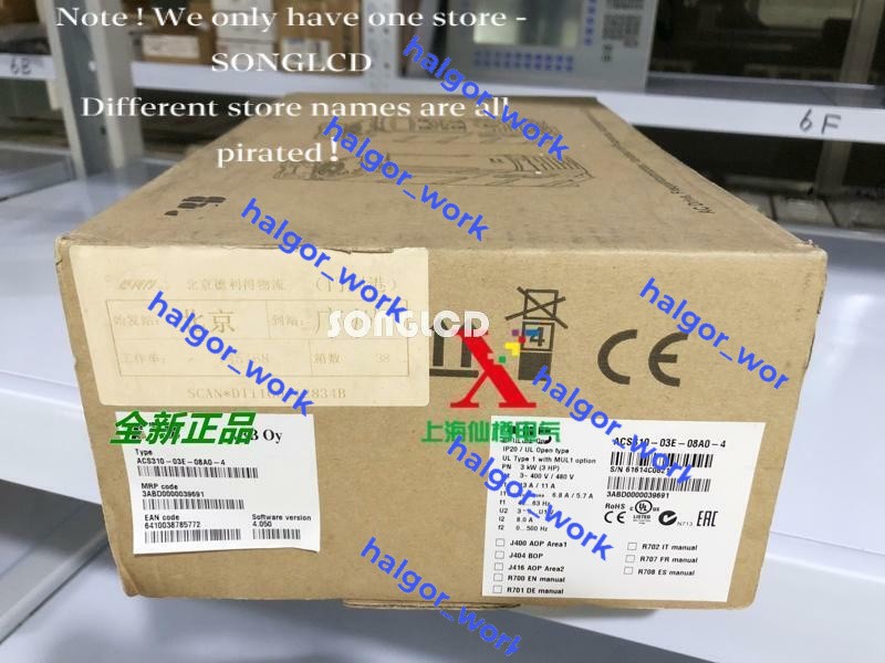 1PCS NEW ACS310-03E-08A0-4 via DHL or FedEx