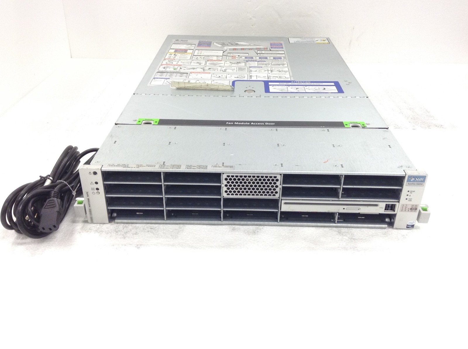 Sun Fire X4250 602-4296-01 2×Xeon E5460 3.16GHz 32GB DDR2 WORKING 