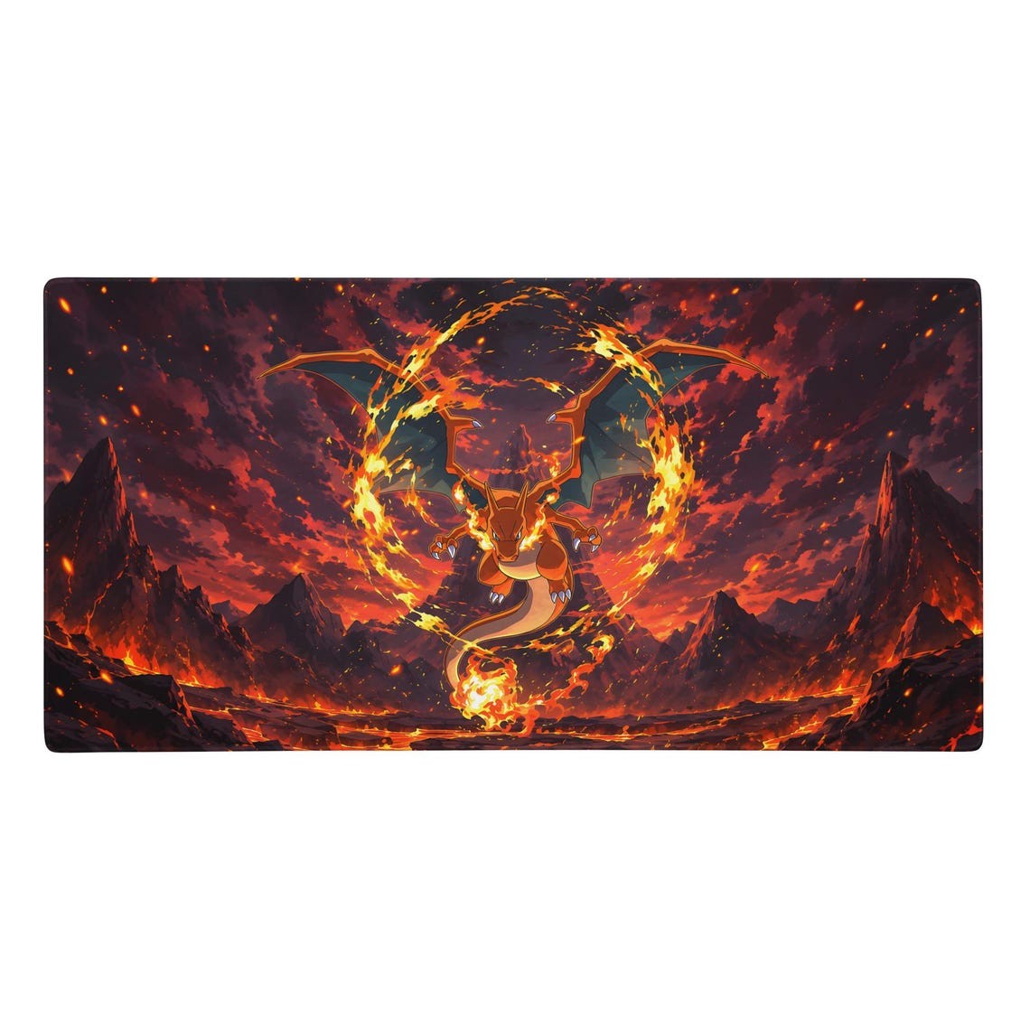 Charizard Pokemon Gaming Desk Mat Mouse Pad Gift Accessories