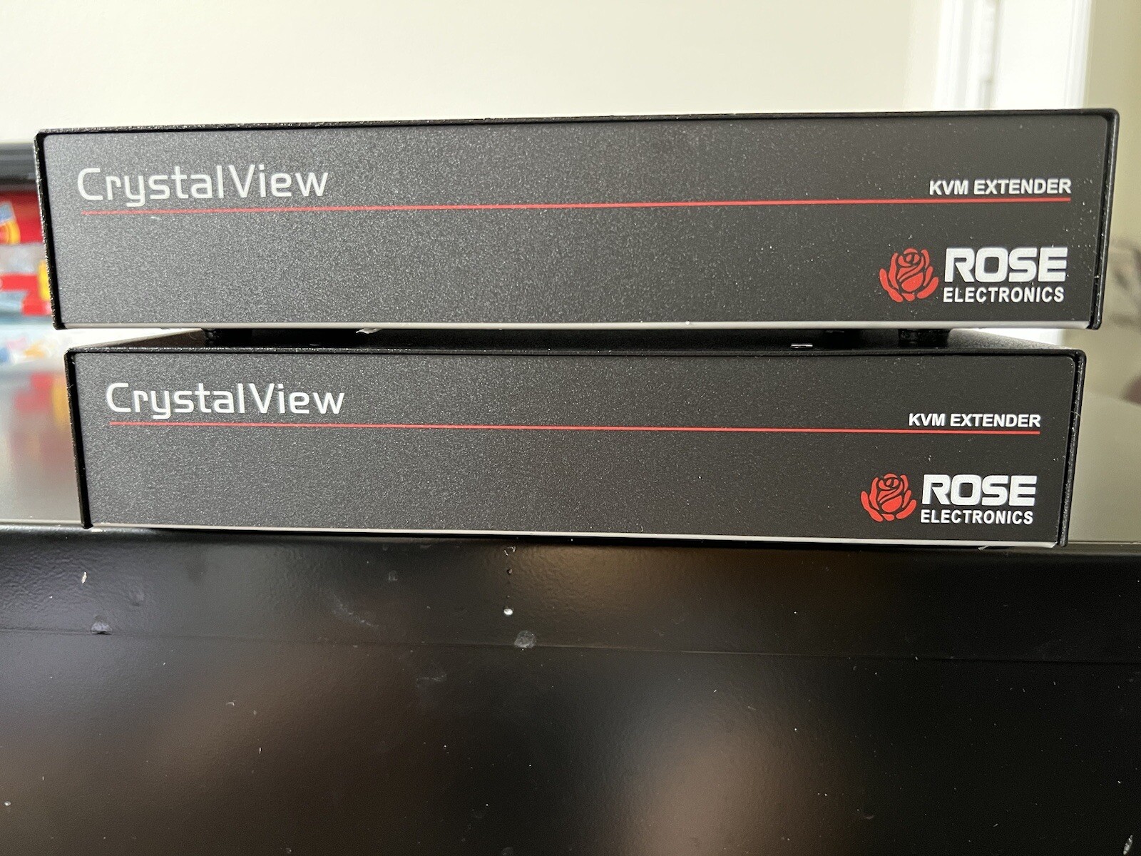 NEW 6 Boxes Crystal View KVM Extender.  $100 Each One
