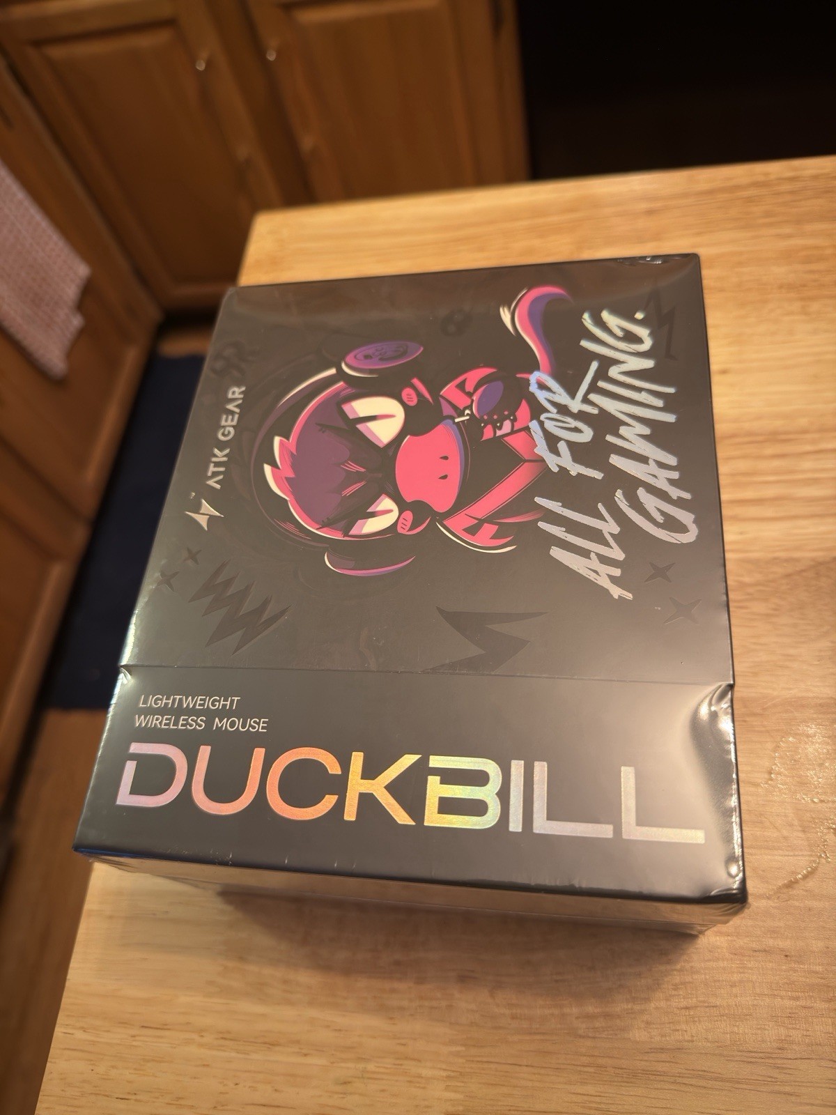 ATK wireless duckbill mouse(black)