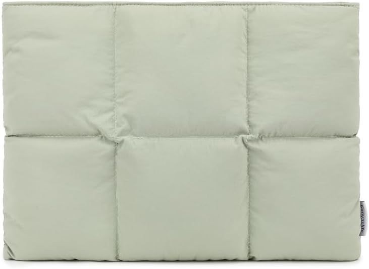 Quilted Puffer Laptop Case for Women, 14 Inch MacBook Pro Air 14" and 14.4 Inch