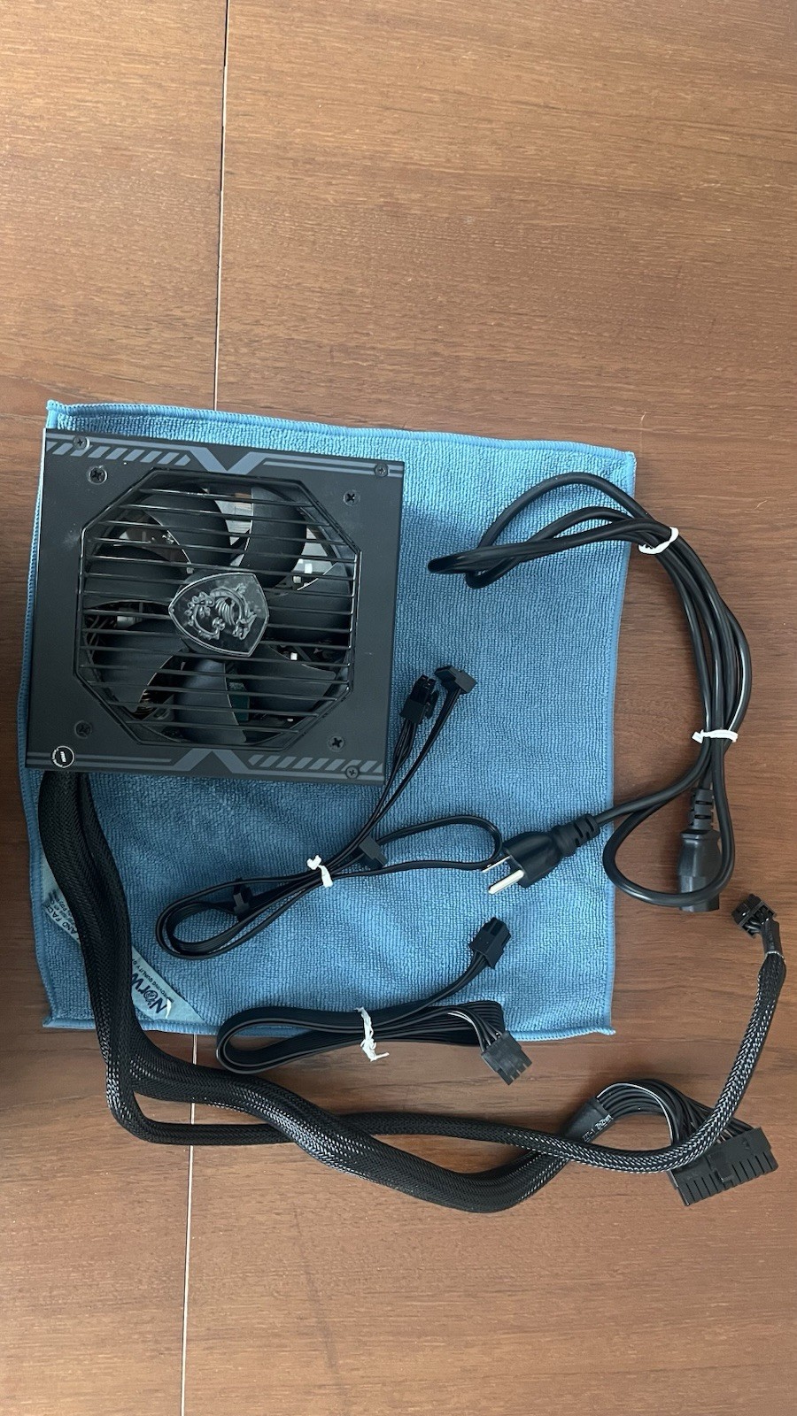 MSI - MAG A650BE 650W Non-Modular 80 Plus Bronze Power Supply - Black