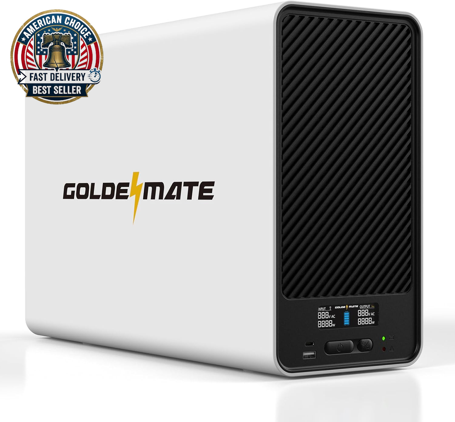1500VA/1000W Lithium UPS Battery Backup and Surge Protector, Backup Battery Powe