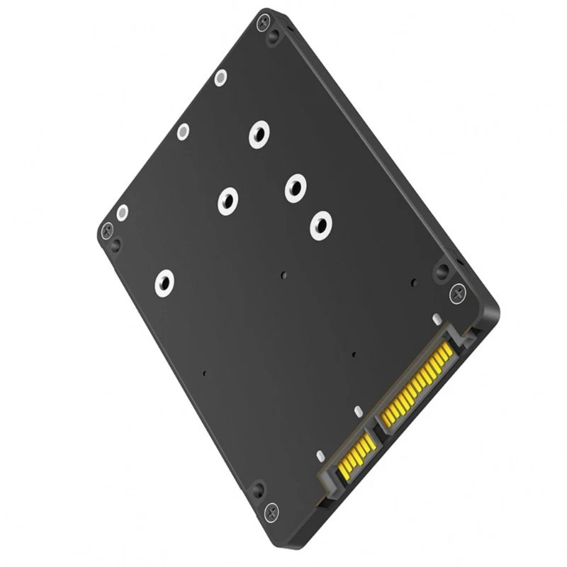 2PCS M.2 NGFF Msata SSDs To SATA3.0 2.5" M.2 SSDs Converters Risers Card Adapter
