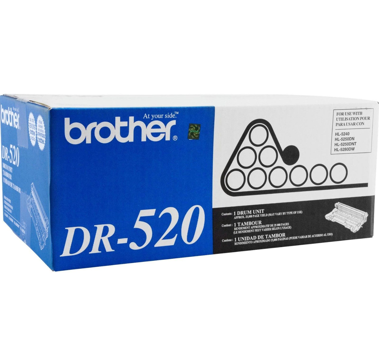 Brother DR-520 Drum Unit Genuine HL-5240 HL-5250DN MFC-8460N MFC-8860DN NEW OEM