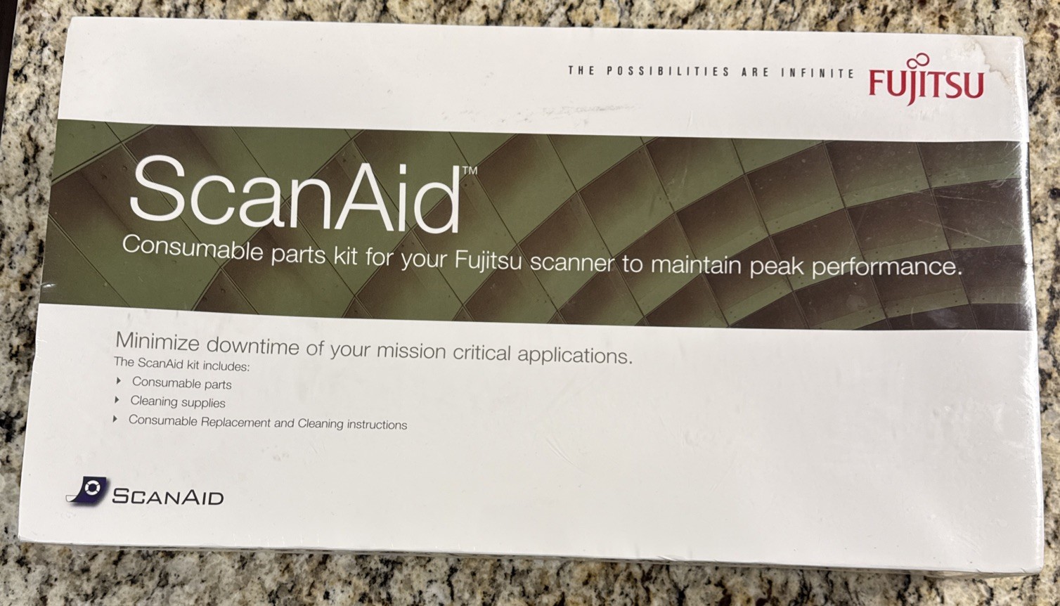 Fujitsu ScanAid S1500 Consumable Parts Cleaning Maintenance Kit CG01000-530501