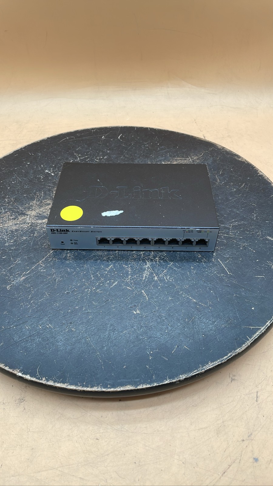 D-Link DGS-1100-08P 8-Port Gigabit Ethernet PoE Smart Managed Network Switch
