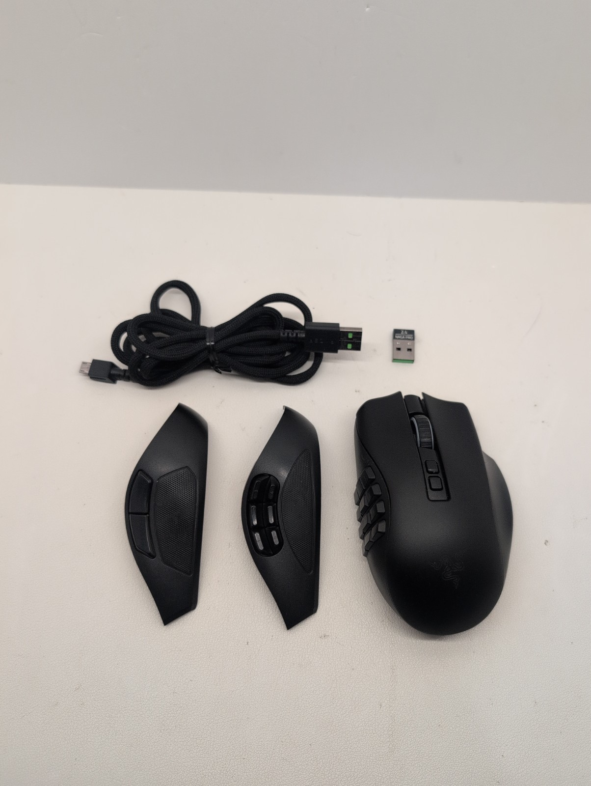 Razer Naga Pro Wireless Gaming Mouse, Black [RZ01-03420100-R3G1] W/ Dongle #8