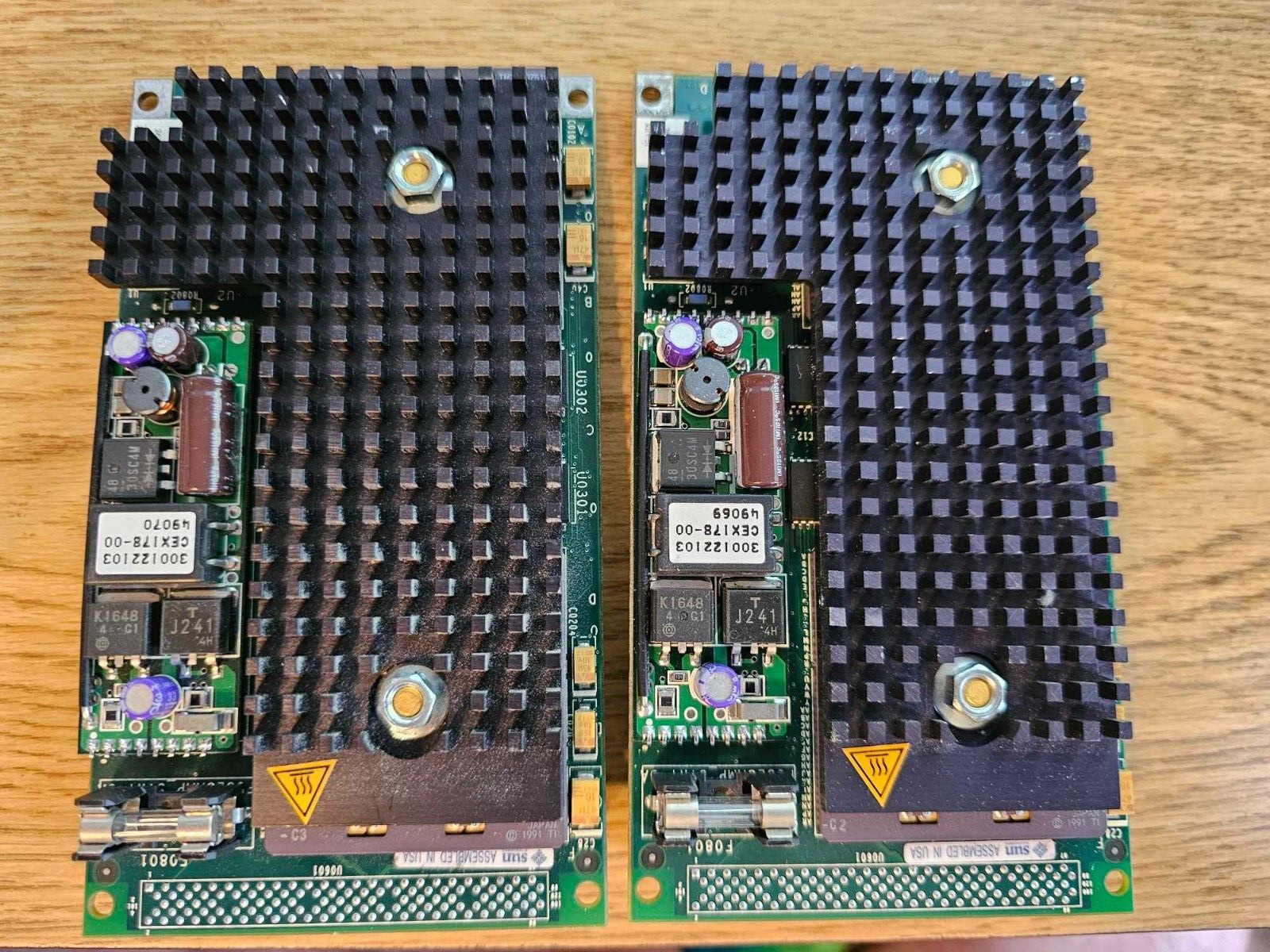 Matched 2x Sun 501-2617 / 2754 SM51 SuperSPARC X1166A SPARCstation 10 SS10 50Mhz