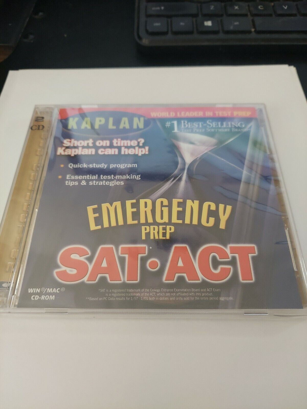 Emergency Prep SAT • ACT ~2 CD-ROM's, Kaplan