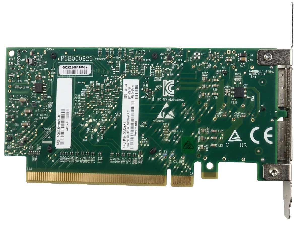 IBM 00RX852 PCIe3 2PORT 56 GB FDR IB Network Server Adapter ,