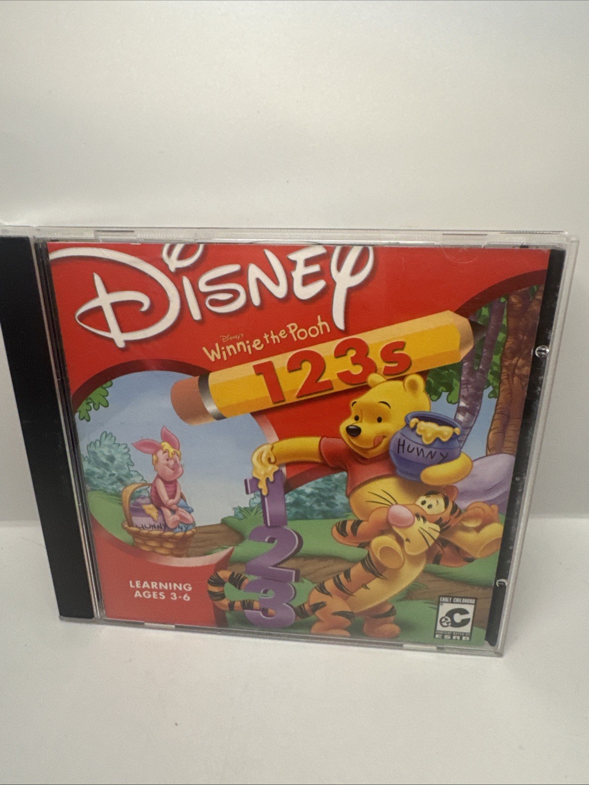 Disney Winnie the Pooh 1 2 3s for Ages 3-6 Windows PC Mac CD-ROM
