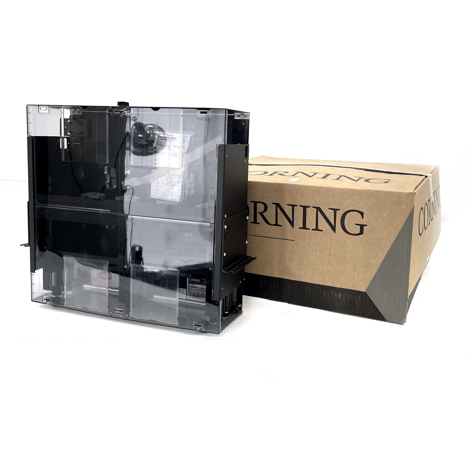 OPEN-BOX Corning CCH-03U 3U 6 Panel Closet Connector Housing Fiber Enclosure 