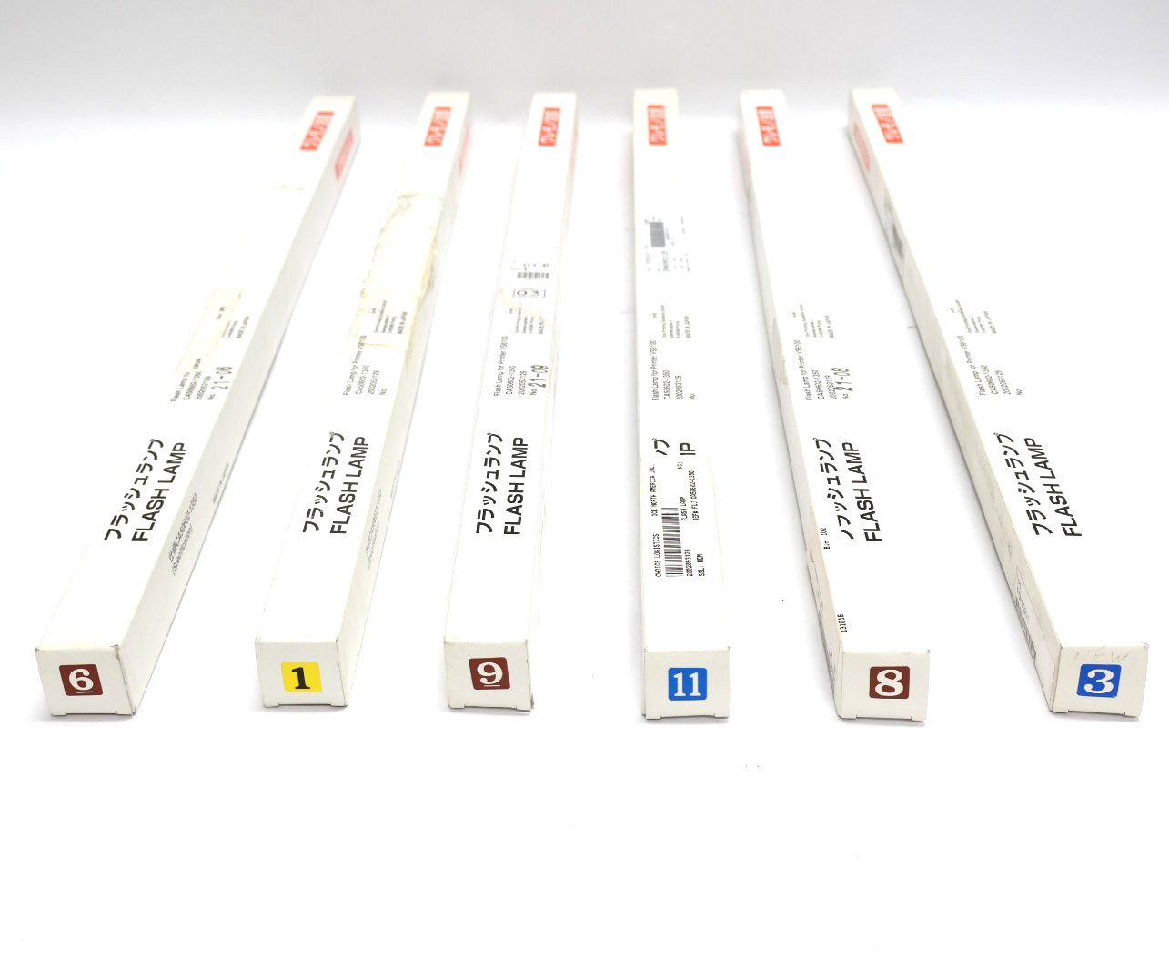 (LOT OF 6) Oce CA50602-1350 Flash Lamp for VarioStream VS6100 Printer
