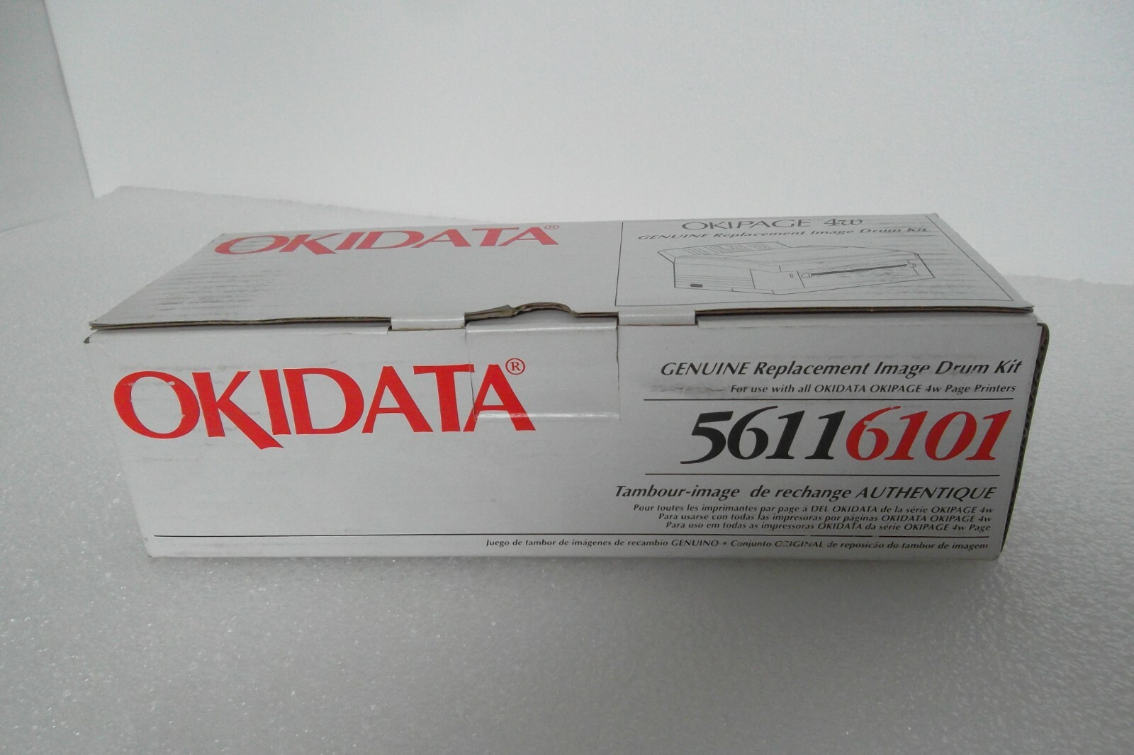 Okidata 56116101 Replacement Image Drum Cartridge Kit for OkiPage 4w Genuine NEW