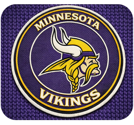 VIKINGS (UNOFFICIAL) GIFT MOUSEPAD MOUSE PAD THICK 9" X 7"